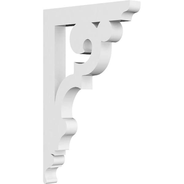 Ekena Millwork Preston Architectural Grade PVC Bracket, 5/8"W X 4 1/2"D X 7"H BKTP01X04X07PR - main